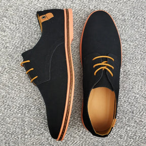 Chaussures Oxford en Daim