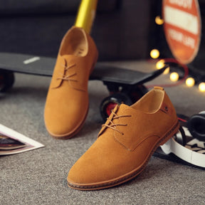 Chaussures Oxford en Daim