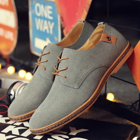 Chaussures Oxford en Daim