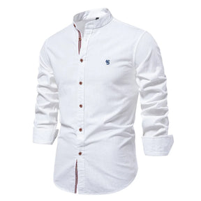 Chemise Homme Col Montant