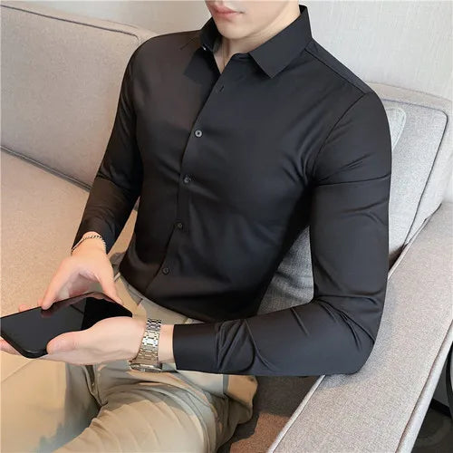 Chemise Élégante Sans Coutures