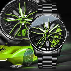 Montre Forme Roue de Voiture