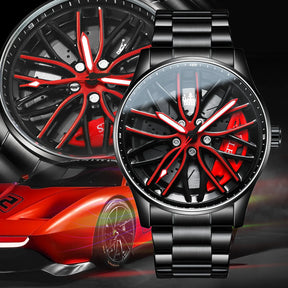 Montre Forme Roue de Voiture