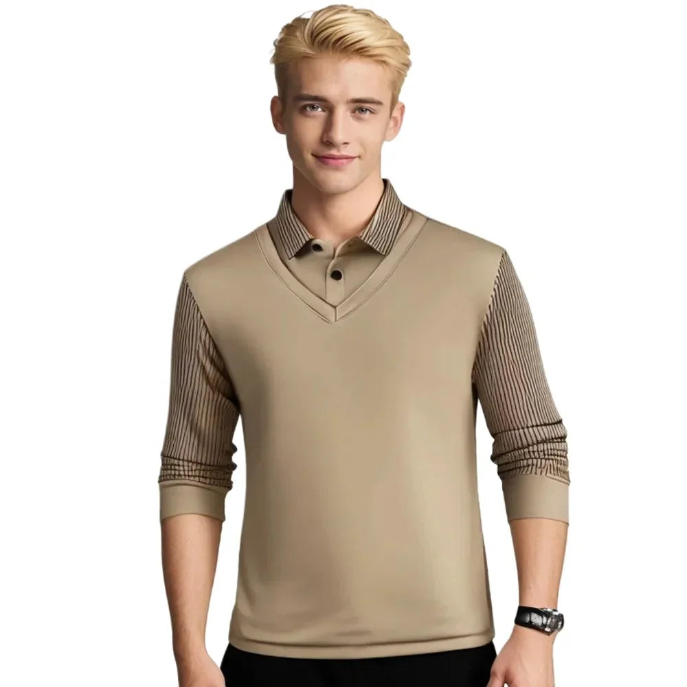 Chemise Homme Col Fausse