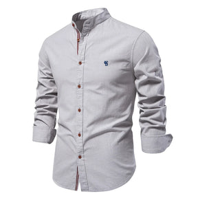 Chemise Homme Col Montant