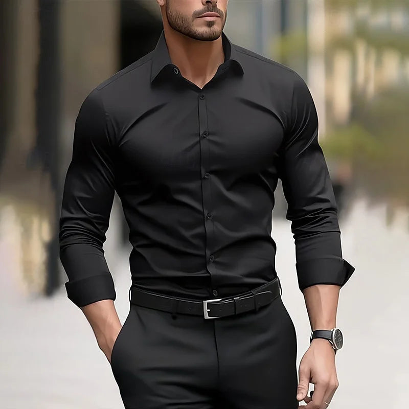 Chemise Formelle Couleur Unie