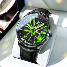 Montre Forme Roue de Voiture