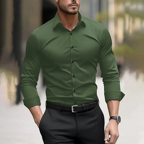 Chemise Formelle Couleur Unie