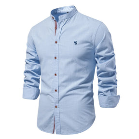 Chemise Homme Col Montant