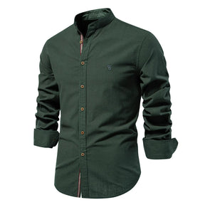 Chemise Homme Col Montant