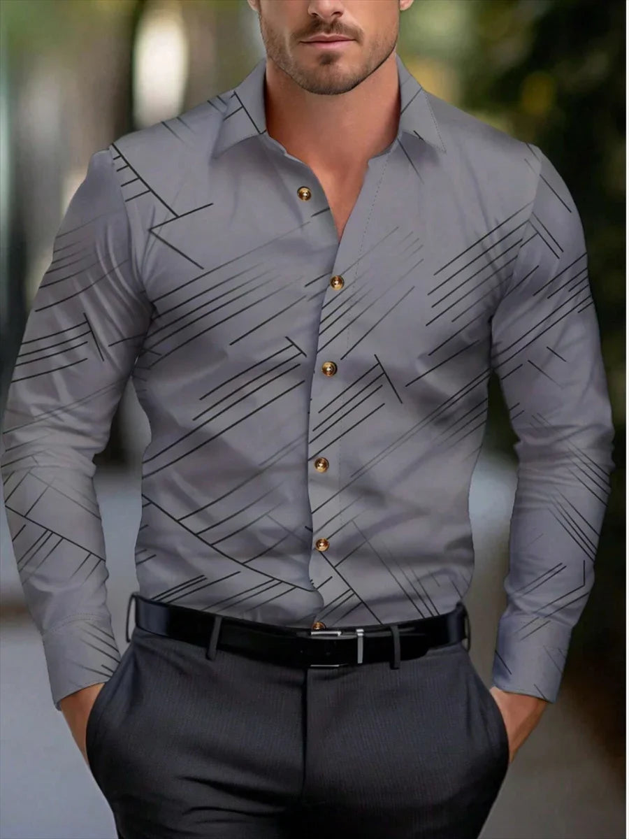 Chemise Formelle à Revers