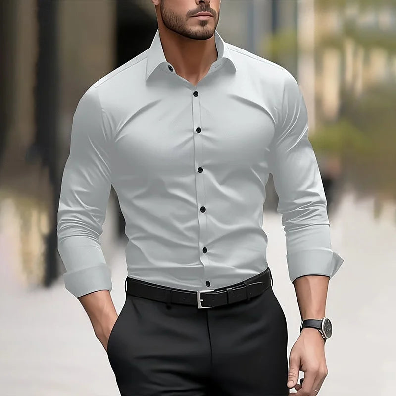 Chemise Formelle Couleur Unie