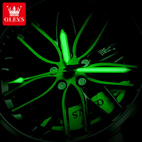 Montre Forme Roue de Voiture