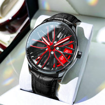 Montre Forme Roue de Voiture