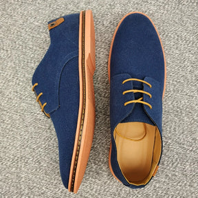 Chaussures Oxford en Daim