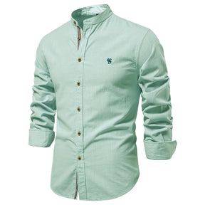 Chemise Homme Col Montant